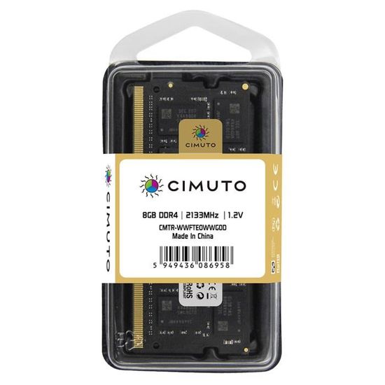 Mémoire RAM 4 Go (2x2 Go) SODIMM 1333 MHz DDR3 PC3-10600