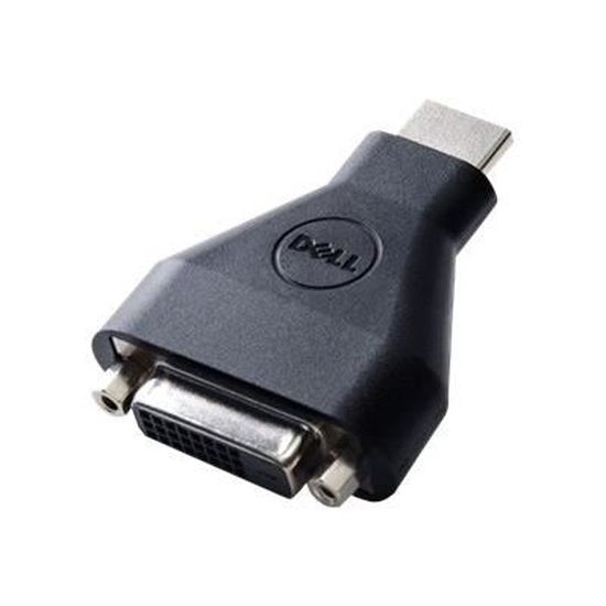DELL Adaptateur A/V - 1 x HDMI (Type A) Mâle Audio/Vidéo numérique - 1 x DVI-D Femelle Vidéo numérique - 1920 x 1200 Supported