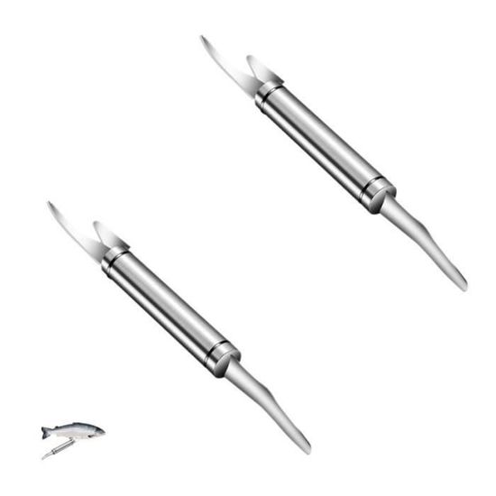 Outil D'éplucheur De Crevettes | Couteaux à Gueule De Poisson Multifonctionnels En Acier