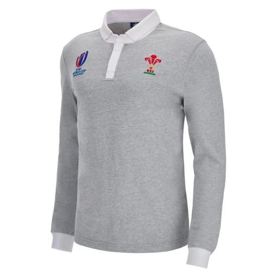 Maillot Pays de Galles Rugby Welsh Cymru années 90 en jersey manav Taille S - France