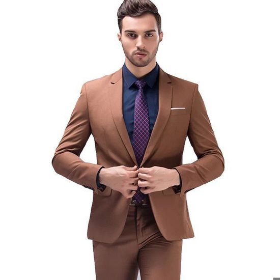 Costume Italien Costume Grande Marque Costard Homme Luxe Costard