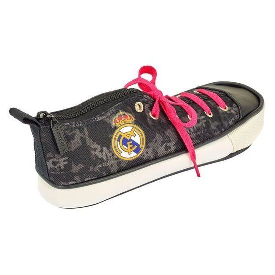Real Madrid Echarpe Noir FR : Taille Unique (Taille Fabricant