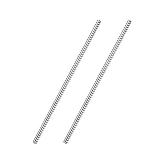 Sourcing Map Aste Rame Solido 2,3,4mm X 300mm - Barre Tornio Per Fai-da-Te E Modellismo