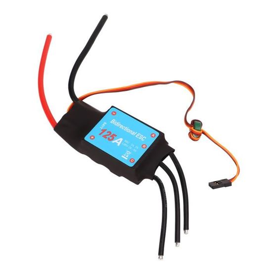 ESC Sans Balais VGEBY 35A – Étanche, Avec Commutateur Électronique, Pour RC 1/16 Et 1/18 (Bateaux Et Voitures)