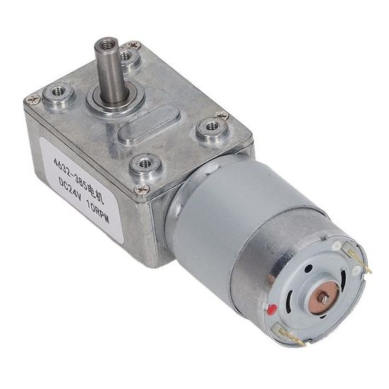 Moteur Réducteur à Courant Continu 12V 545 - 320 Tr/min, Couple 35 Kgf.cm - Pour DIY, Robots, Serrures Électriques - 2
