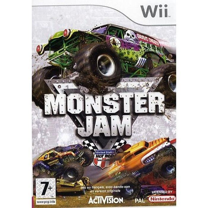 MONSTER JAM / JEU CONSOLE NINTENDO WII MONSTER JAM / JEU CONSOLE NINTENDO WII