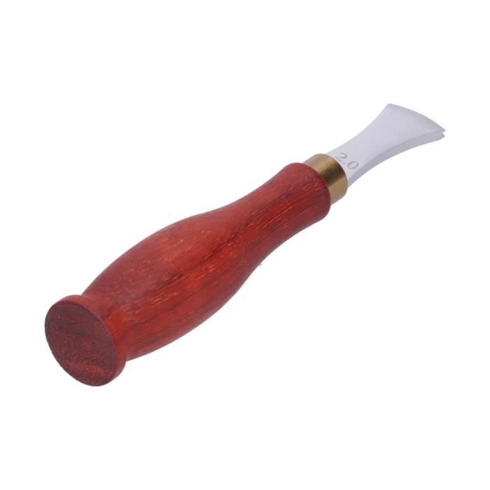 AYNEFY Creaser de bord Edge Creaser Leather Fente peu profonde Bordure