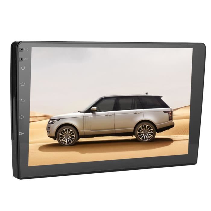 Navigation GPS, Autoradio FM de voiture, 10,1 pouces Universel Grand Écran Navigation GPS WiFi Bluetooth Radio FM Récepteur