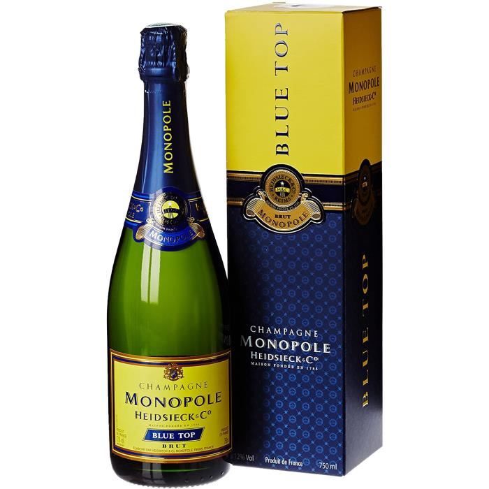 Champagne Heidsieck & C° Monopole Blue Top sous étui - 75cl