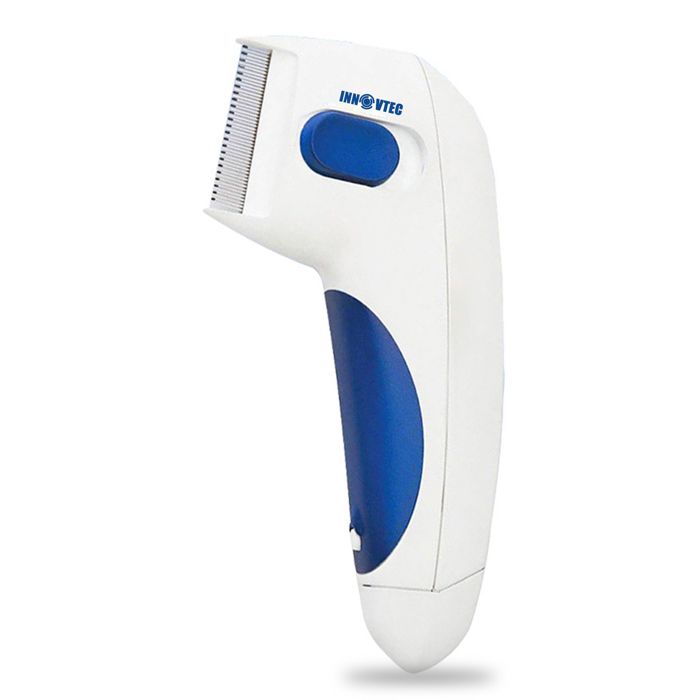 INN Dissolvant électrique pour animaux de compagnie, brosse de nettoyage aux puces, peigne à cheveux, attrape-poux