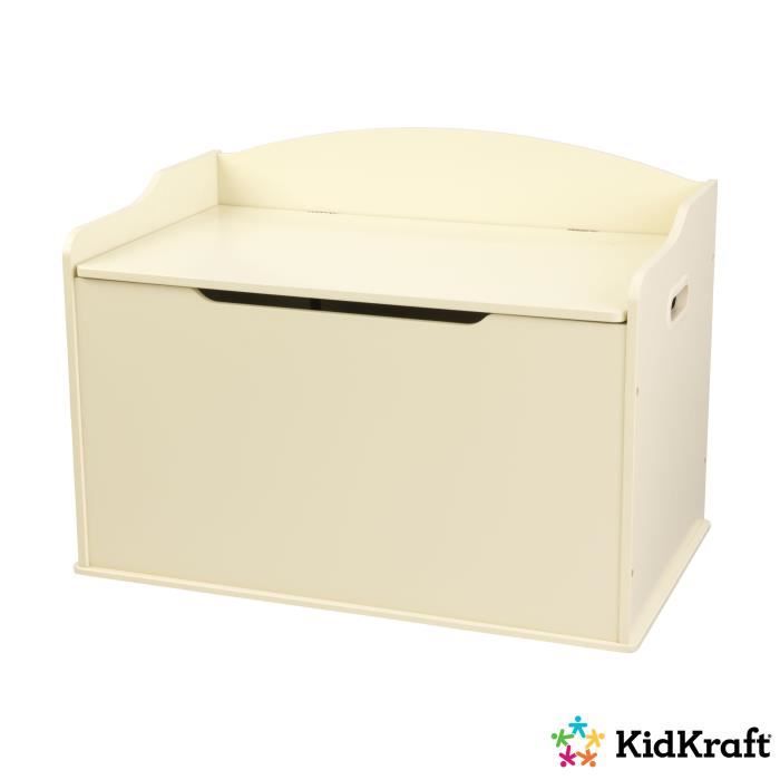 KIDKRAFT - Coffre à jouets en bois Austin - vanille