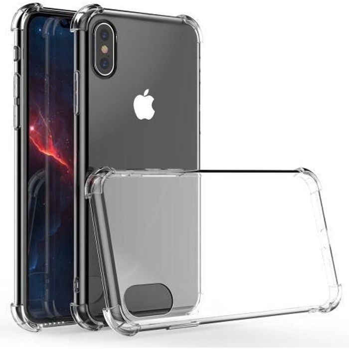 Coque Silicone pour iPhone X /