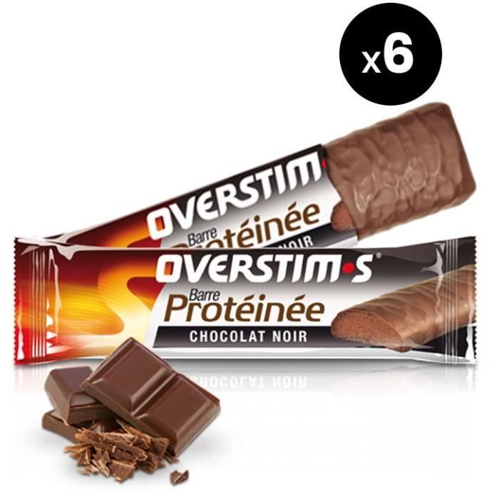 OVERSTIMS – Barre Protéinée (6 barres)