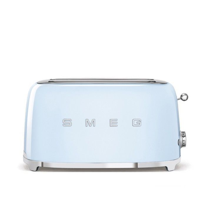 Grille pain SMEG 4 tranches Bleu Azur - TSF02PBEU