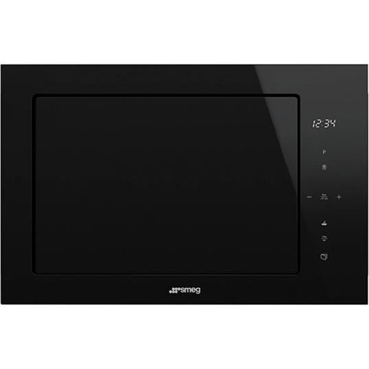 SMEG Micro ondes Combiné Encastrable FMI625CN 25 litres chaleur tournante