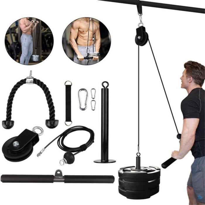 SURENHAP - Équipement de fitness à domicile pour l'entraînement des épaules et du dos des biceps triceps - Maleir -5a9d8f