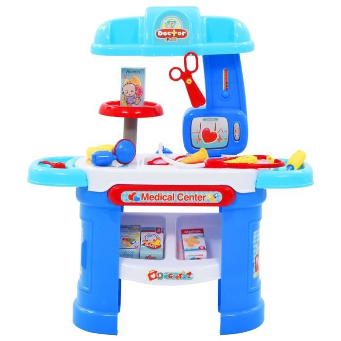 Jeux d'imitation Médecin Infirmière Docteur Enfant Jouet Éducatif Créatif Cadeau Noël Anniversaire