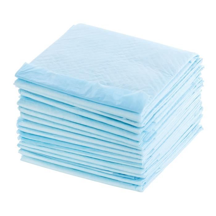 Pack de 14 alèses de propreté 60 x 60 cm pour chiots