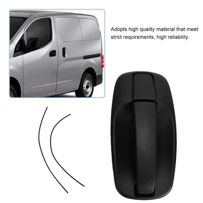 Poignée de porte arrière Poignée de porte intérieure arrière noire gauche droite universelle pour Renault Trafic HB007 #21