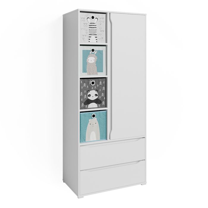 Garde-robe 2 portes Dbradle, Meubles de chambre, Penderie de plain-pied