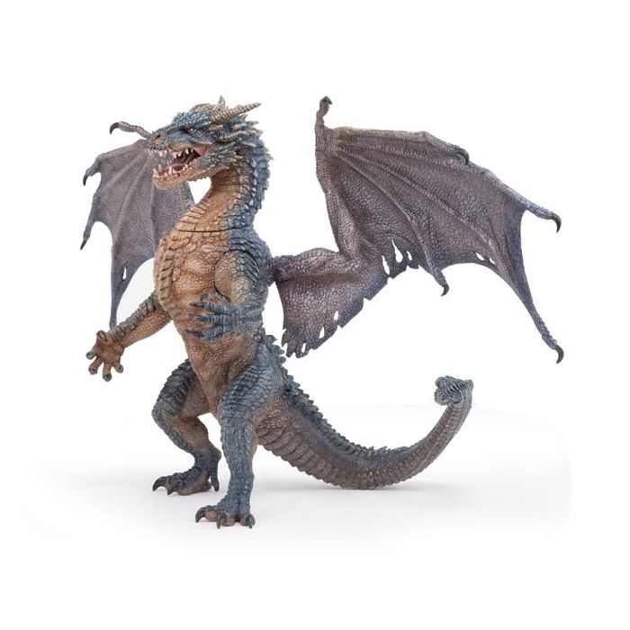 Figurine - PAPO - Dragon King - Marron - Peinte à la main - 11 x 11 x 10 cm Figurine - PAPO - Dragon King - Marron - Peinte à la main - 11 x 11 x 10 cm