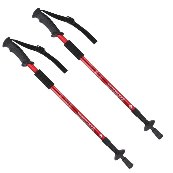 Bâton De Marche, Bâton De Marche Pliable En Alliage D'Aluminium De Trekking Portable