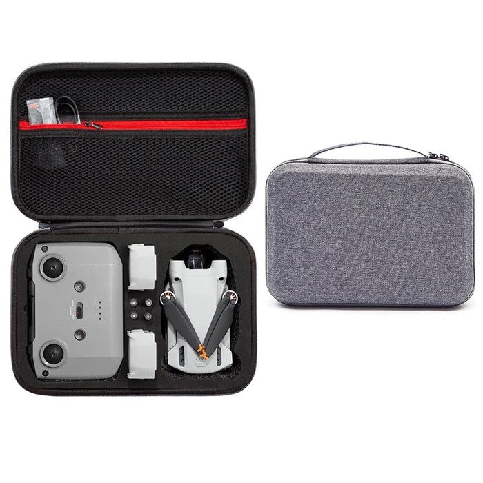 Étui De Transport Coque Dure SAMTN Pour DJI Osmo Action 5 Pro – Protection Anti-Choc, Portable – Gris