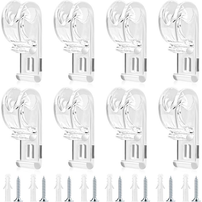 Iverntech Lot De 8 Supports D'Angle En T 12 Trous Pour Profilés Aluminium 2040 - Avec Écrous Et Vis