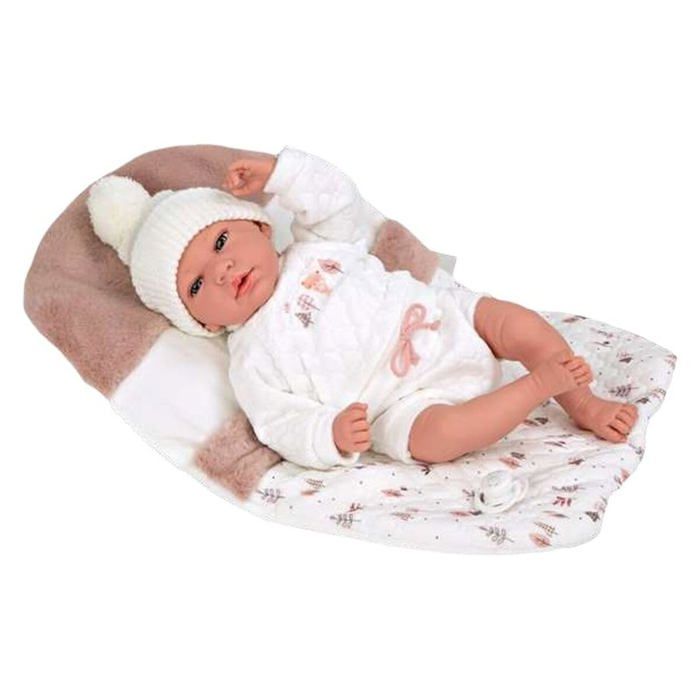 Poupée souple 40 cm - Arias - Corps souple - Extrémités en vinyle - Multicolore - Pas besoin de piles - Thème insectes