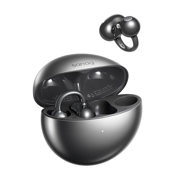 Écouteurs Sans Fil Bluetooth 6.0 - SANAG S-S6SUltra Noir - Étanche IP67 - 42h Autonomie-Localisation Anti-perte