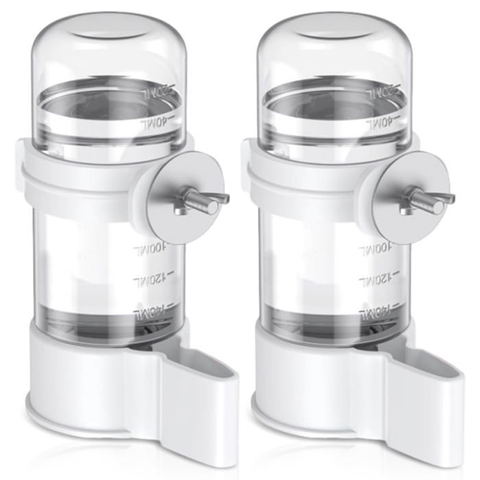 2 Pièces Distributeur Automatique deau pour Oiseaux 140ml Oiseaux Buveur Automatique Abreuvoir Auto matique pour Oiseaux