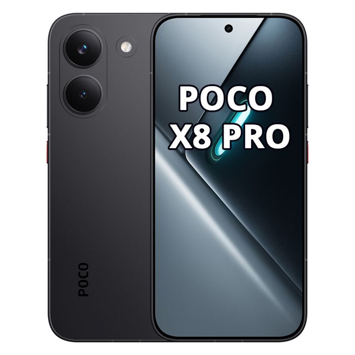Smartphone - POCO - X8 Pro - 12 Go RAM - 512 Go ROM Noir - Écran AMOLED 659 pouces