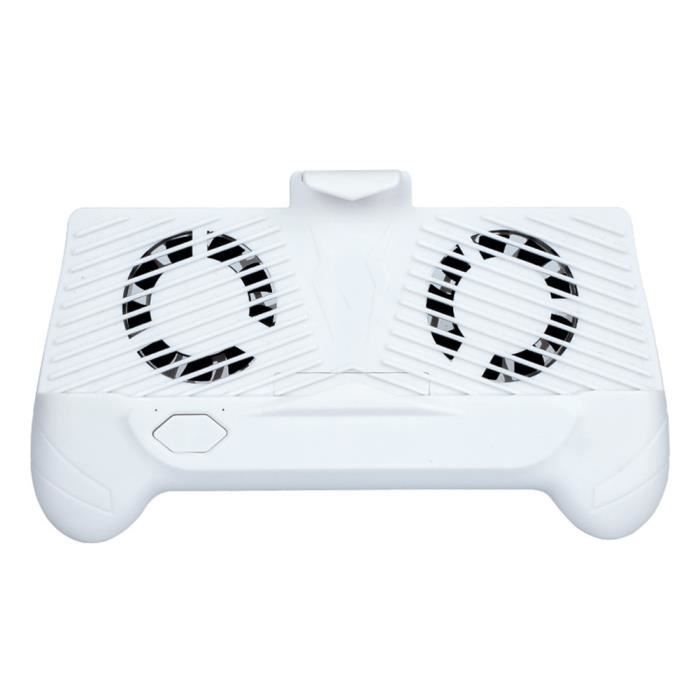 Manette De Jeu Avec Ventilateur Pour Téléphone - Double Refroidissement, Batterie 2500mAh - Pour Smartphone 4.7-6.5"