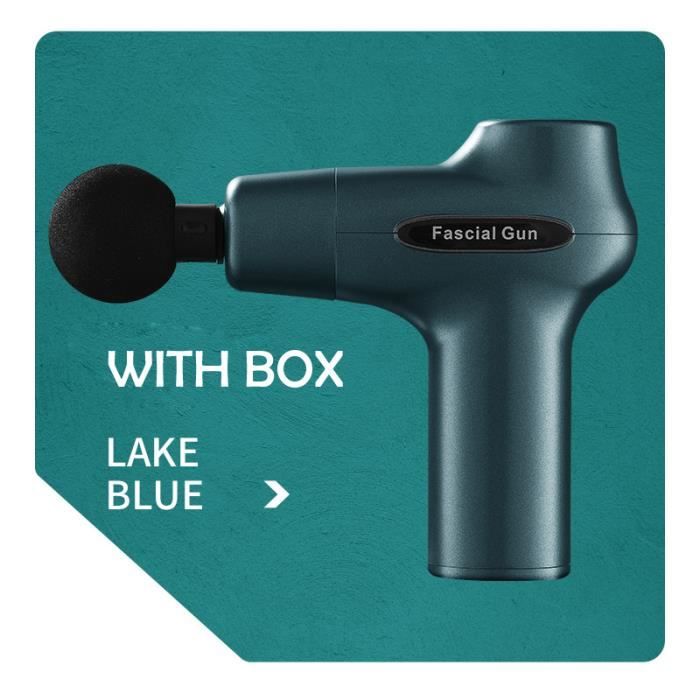 Pistolet De Massage Musculaire Professionnel - Rechargeable, Sans Fil, 5 Vitesses - Mini Format