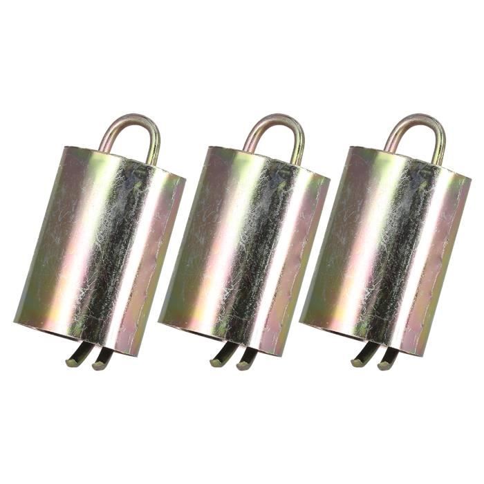 2 Clochettes Vintage Teegxddy Pour Randonnée - Anti-ours - Accrochage Sac à Dos - Portable Et Réglable