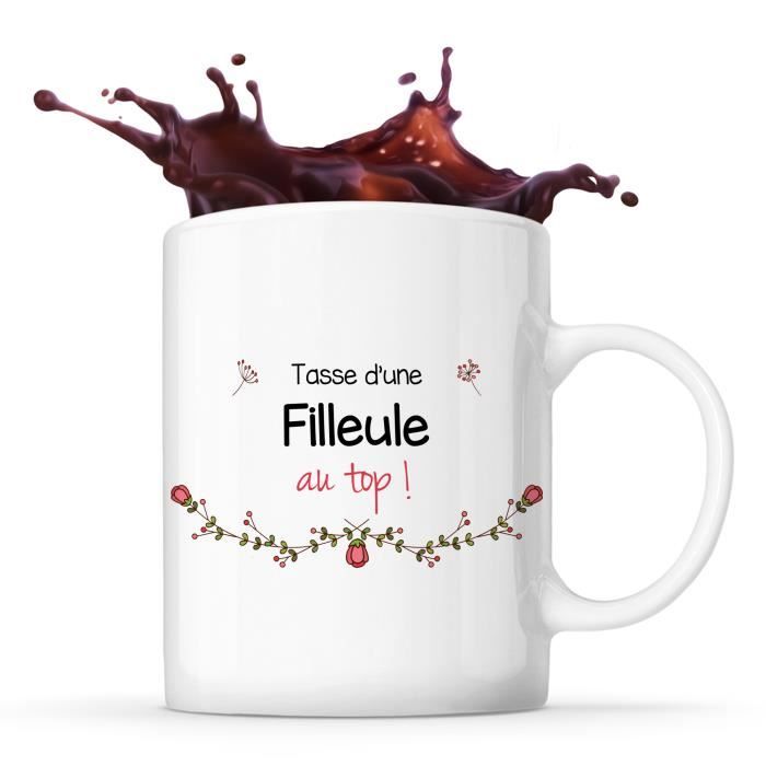 Mug Filleule au Top  Tasse Idée Cadeau Anniversaire Noël Famille -  Cdiscount Puériculture & Eveil bébé