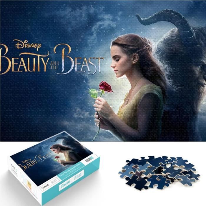 Puzzle La Belle Et La Bête 1000 Pièces - Disney Princesses - Pour ...