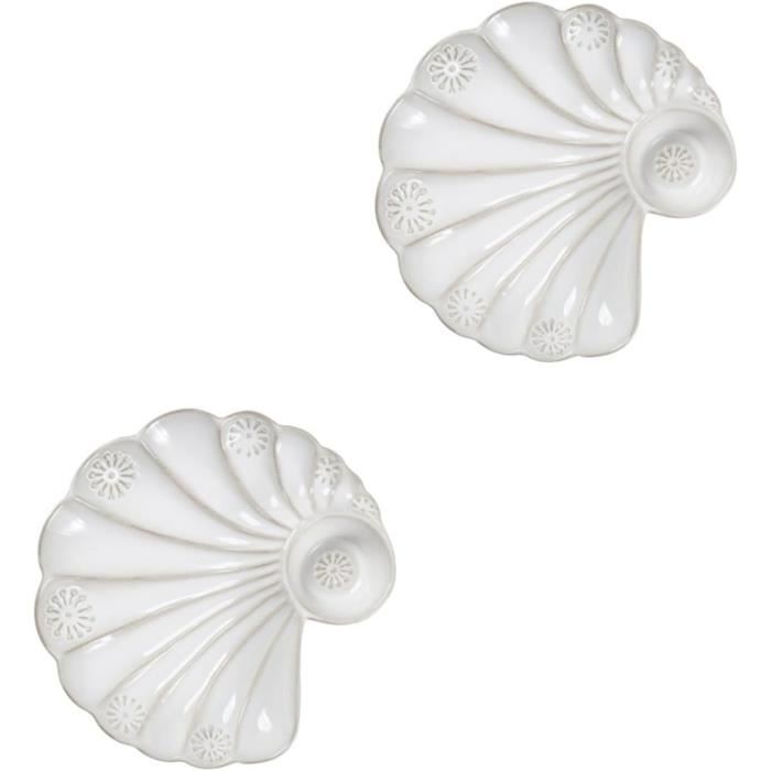 Jicyor Bijoux De Rangement Assiette, 2 Pièces Plateau De