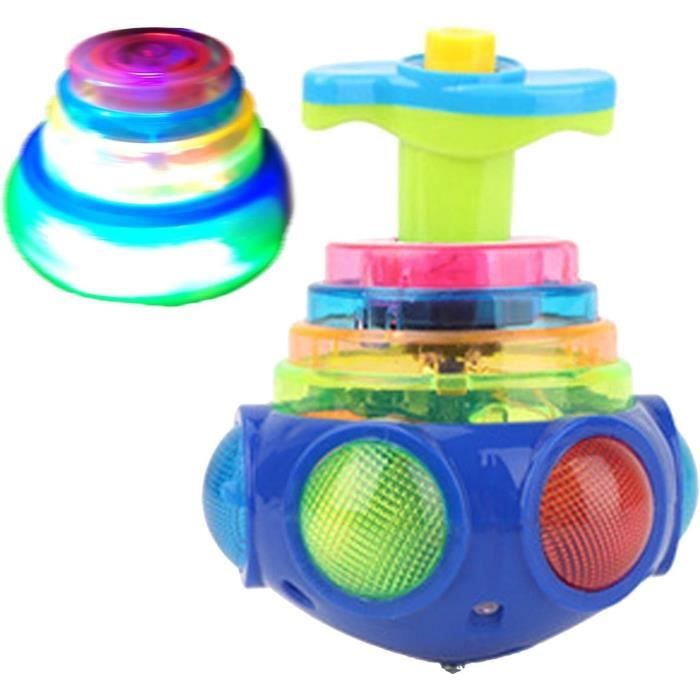 Toupie lumineuse avec lanceur Jouet pour enfant cadeau de noel