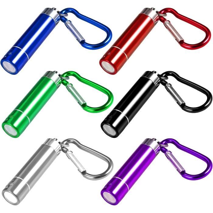 Mini Lampe Torche LED Rechargeable USB-C 8 Modes | Porte-clés, Lampe De Travail, Camping