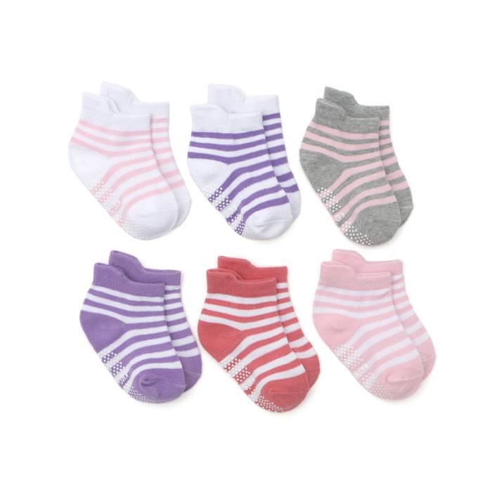 6 Pcs Bebe Chaussettes Antiderapantes Enfants Chaussettes Chaussettes Bateau En Coton Chaussette Enfant351 Cdiscount Puericulture Eveil Bebe