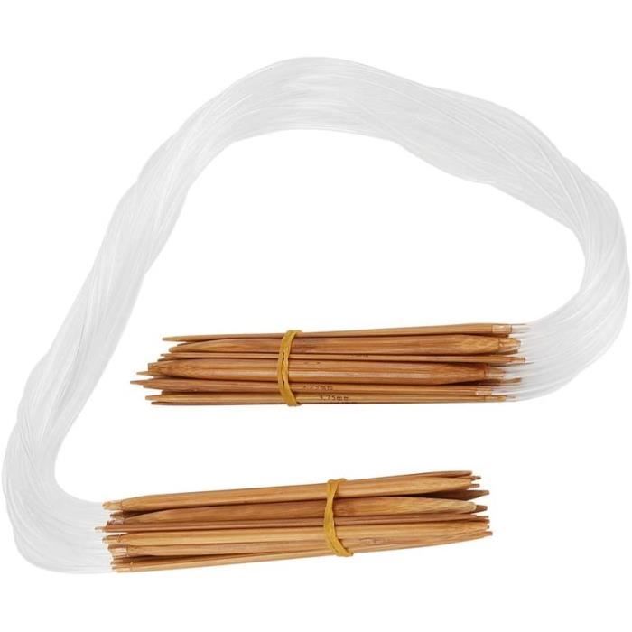 Cuque Aiguille à Tisser En Bois Fourche à Tricoter En Bois Tissage Gros