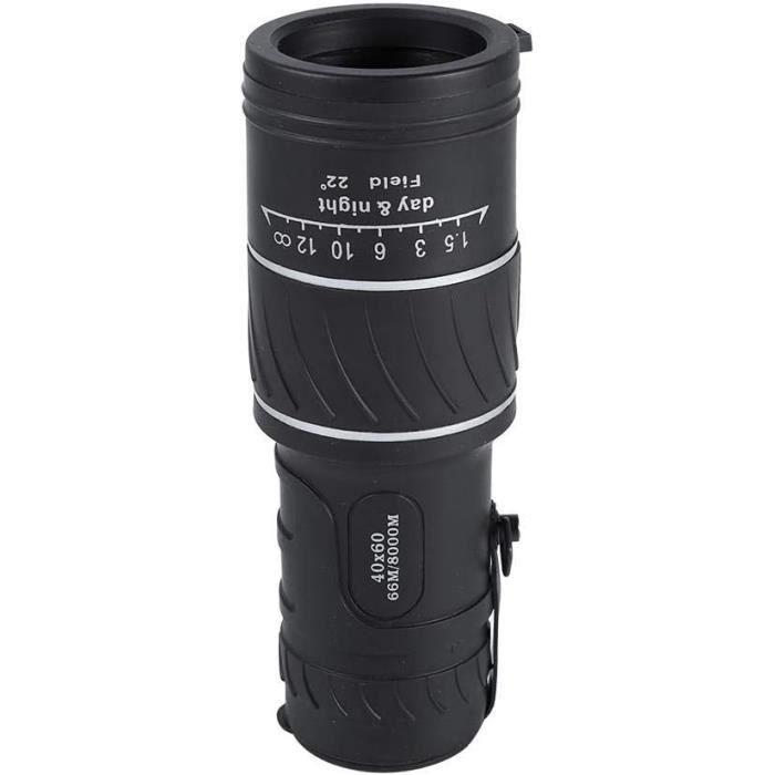 Télescope monoculaire professionnel portable 40x60 HD militaire, n'aime