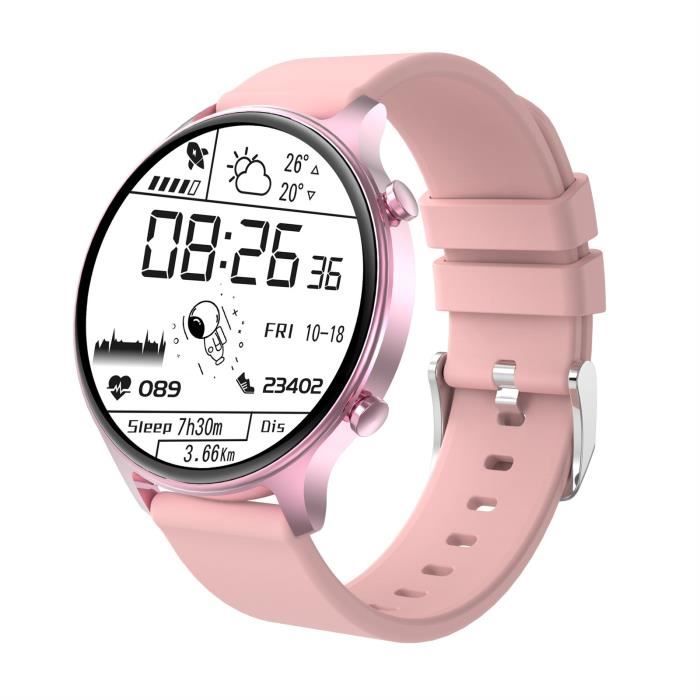 Montre connectée pour femme Running Sport GPS Appel téléphonique Téléphone Fréquence cardiaque étanche -style PK