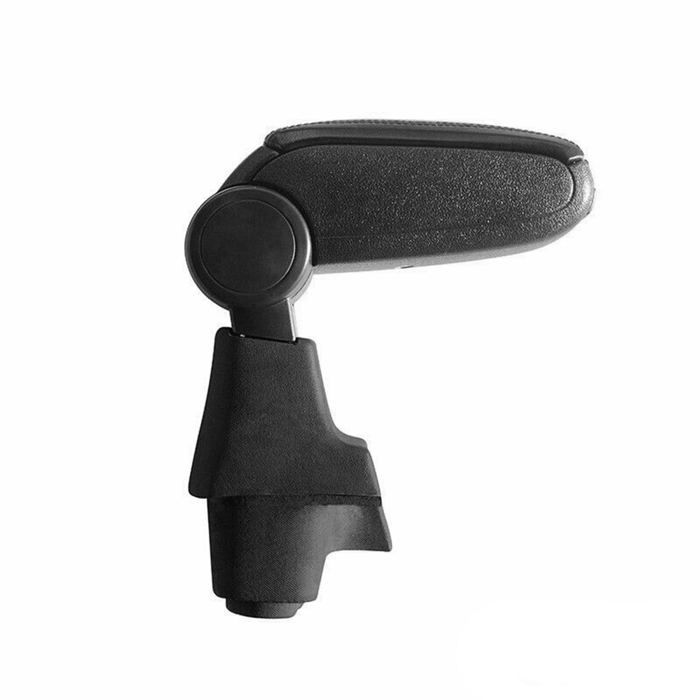Accoudoir OMAC Pour Fiat 500/500C (2015-2021) En Vinyle ABS Gris - Confort Et Rangement Améliorés