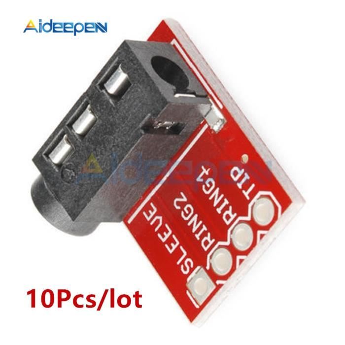 Carte Audio TRRS, Module'extension, Jack 3.5mm, 10 pièces-lot ...