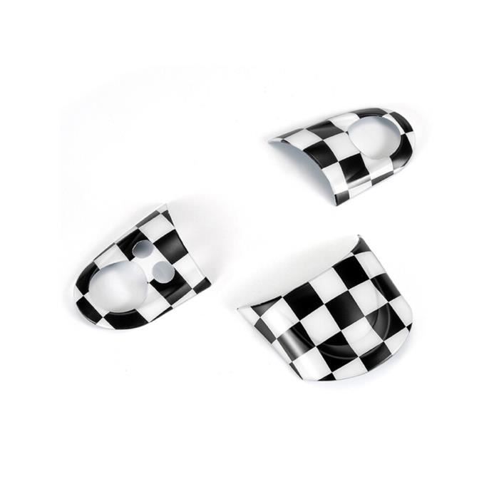 Couverture Décorative De Centre De Volant De Voiture Autocollant Intérieur Spécial 3D For Mini Cooper S F54 F55 F56 F57 F60 (Color