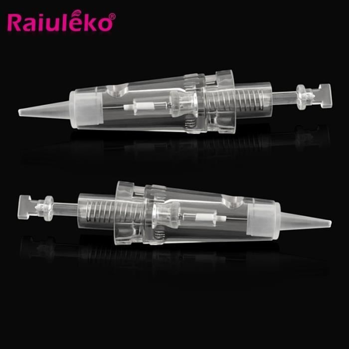 Tubes Pour Machine à Tatouer 19mm (1.9cm) - Paquet De 5 - Grip Rond Plat Silicone