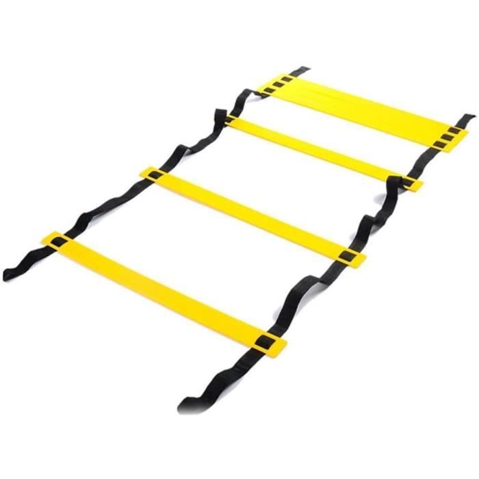 Tbest Échelle D'Agilité 4m 6m 8m En Plastique Pour Entraînement De Vitesse – Parfaite Pour Football, Soccer, Fitness Et Entraînement à Domicile