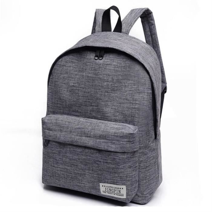 Sac à Dos En Toile Unisexe JXYBAGTOP - Grand Volume 45L, Design Tendance, Parfait Pour Voyage, Travail Et Quotidien